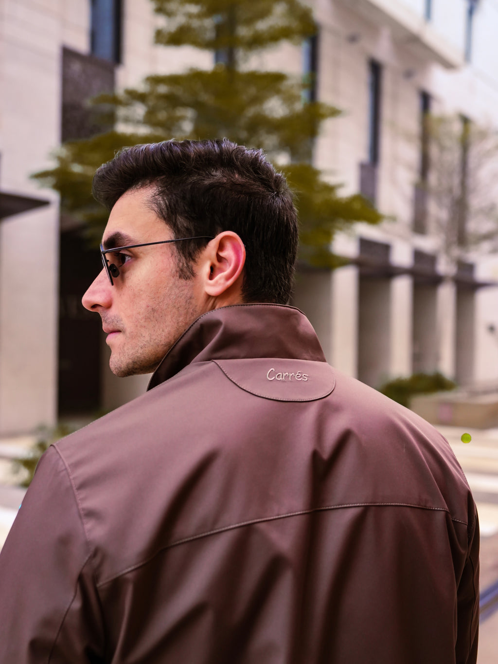 Carrés Brown Jacket