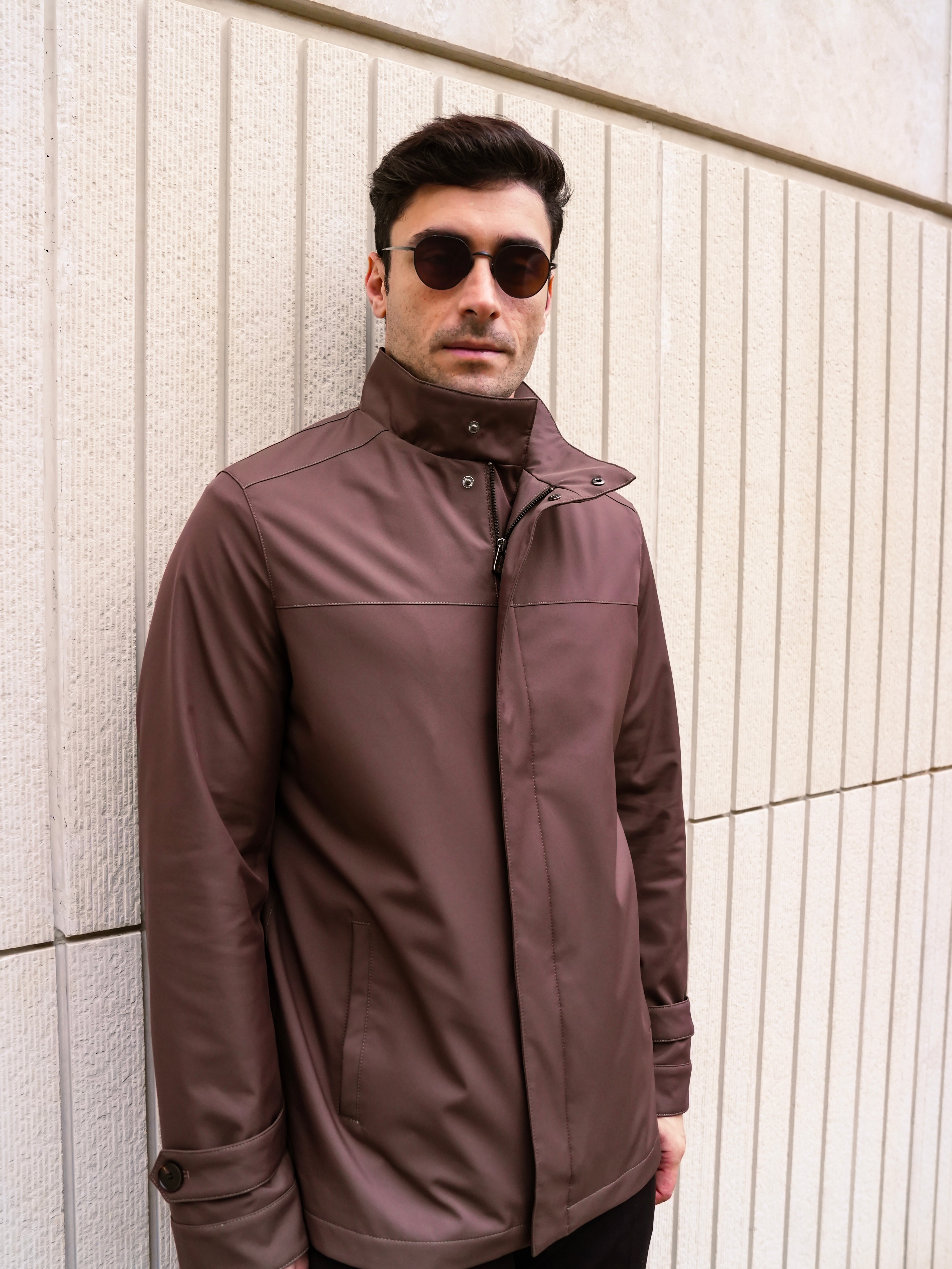 Carrés Brown Jacket